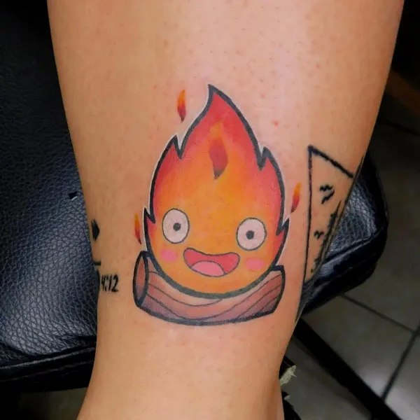 Howl's Moving Castle Tattoo 9