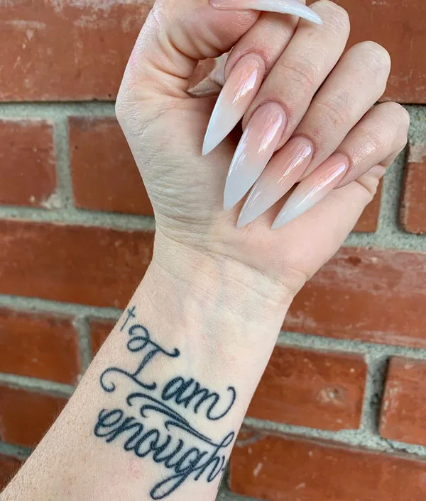 I am enough tattoo 12