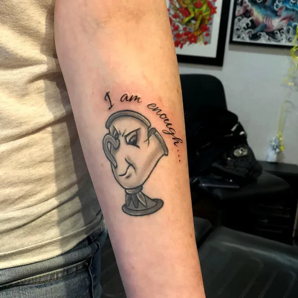 I am enough tattoo 33