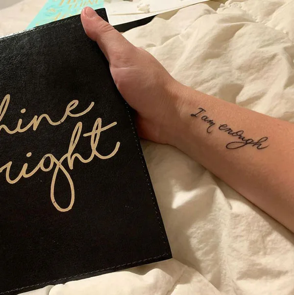 I am enough tattoo 42