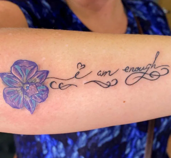 I am enough tattoo 51
