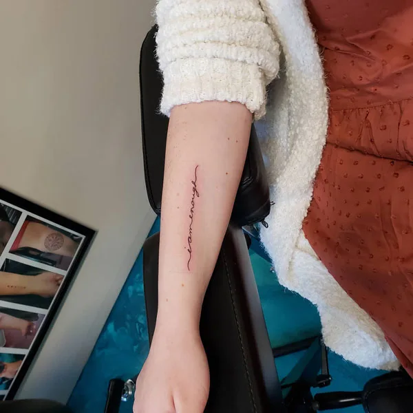 I am enough tattoo 54