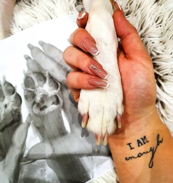 I am enough tattoo 57
