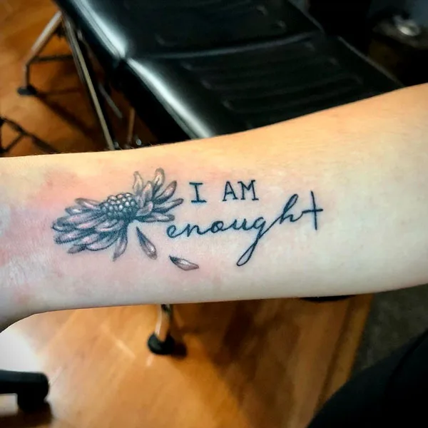 I am enough tattoo 58