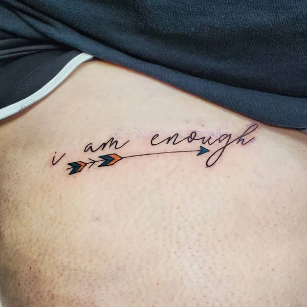 I am enough tattoo 59
