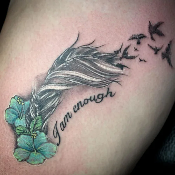 I am enough tattoo 74