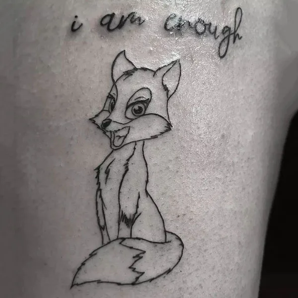 I am enough tattoo 91