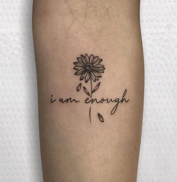 I am enough tattoo 98