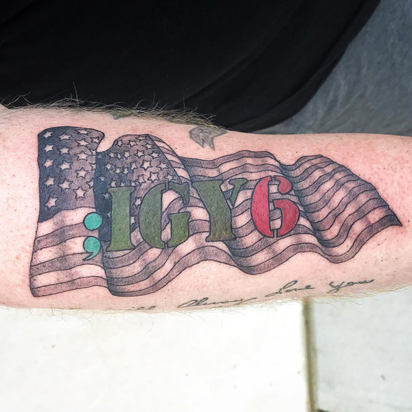 IGY6 Tattoo on forearm 1