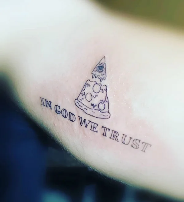 In god we trust tattoo 14