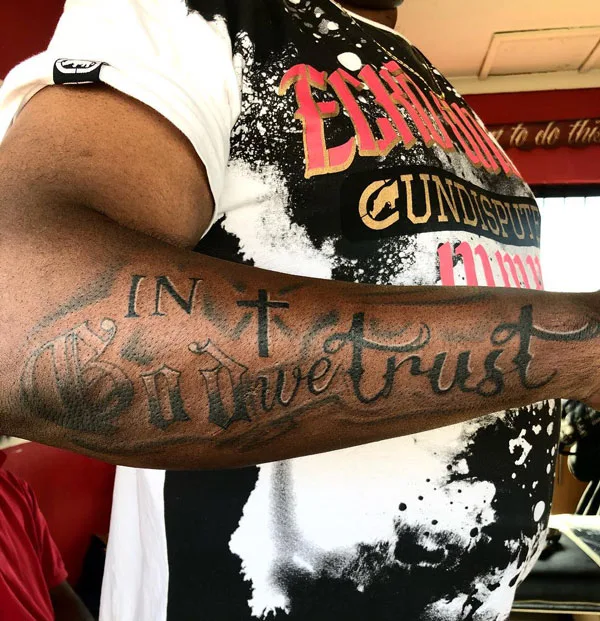 In god we trust tattoo 17