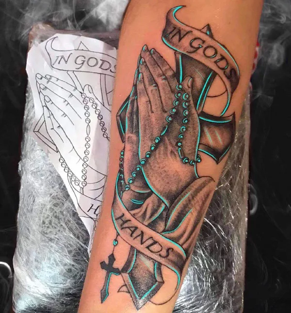 In god we trust tattoo 3