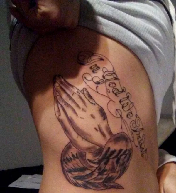 In god we trust tattoo 49