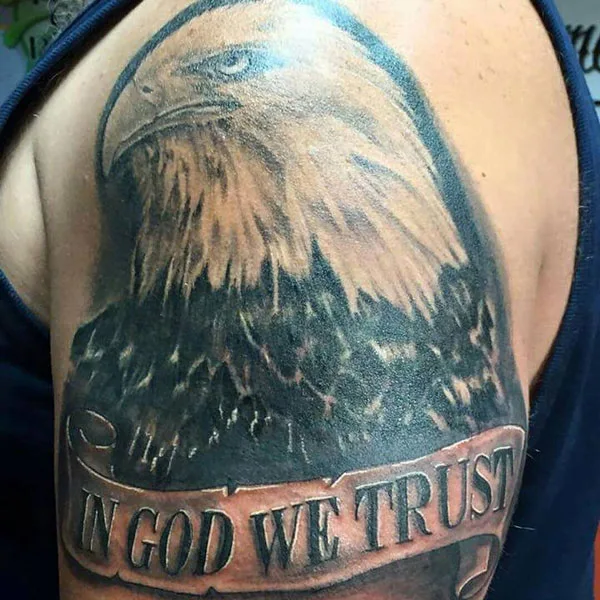 In god we trust tattoo 5