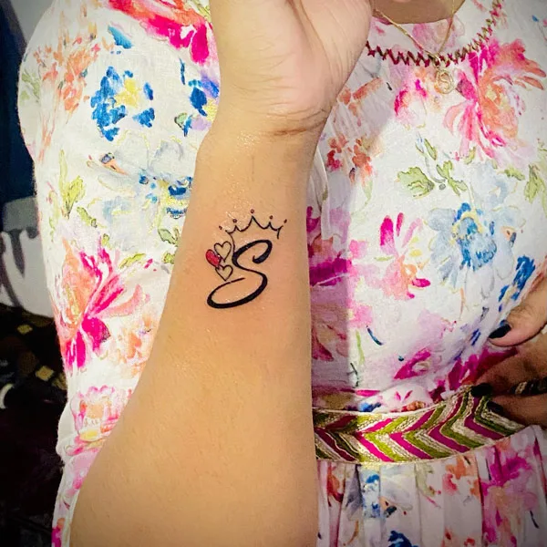 Initial S Tattoo 1