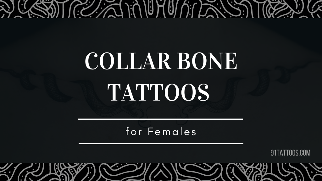 Intricate collar bone tattoo designs a feminine expression of elegance - Collar Bone Tattoos for Females