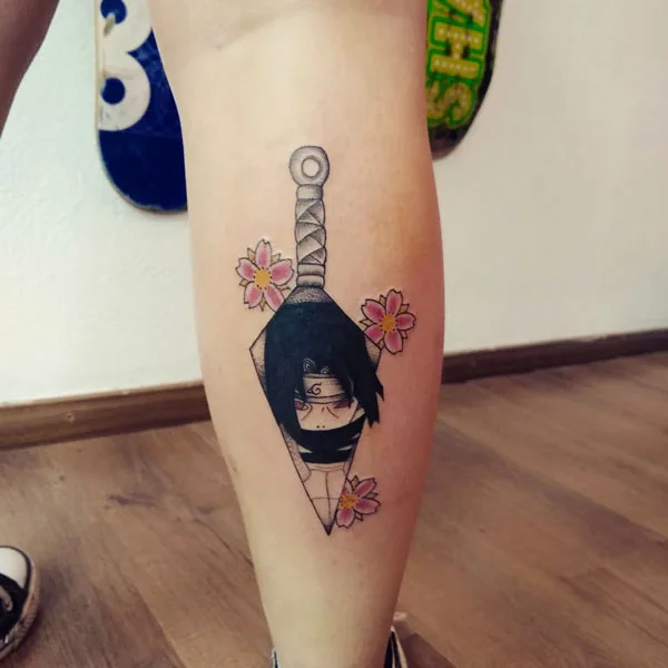 Itachi Kunai Tattoo
