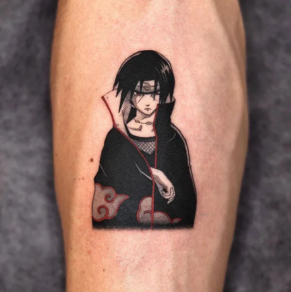 Itachi Uchiha tattoo 18