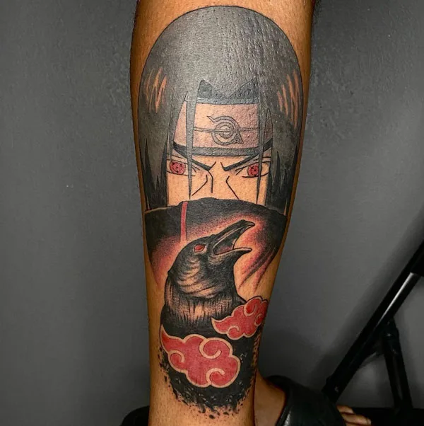 Itachi Uchiha tattoo 23