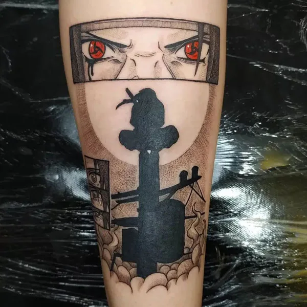 Itachi Uchiha tattoo 24