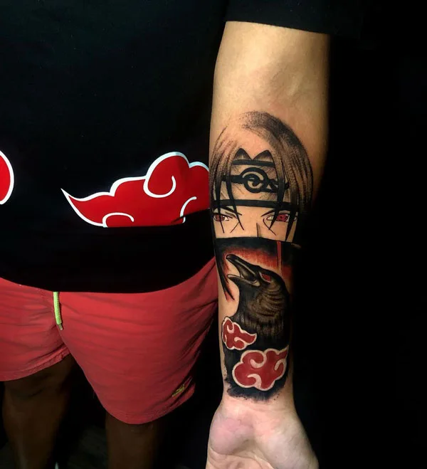 Itachi Uchiha tattoo 27