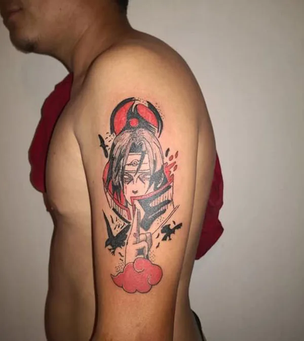 Itachi Uchiha tattoo 29