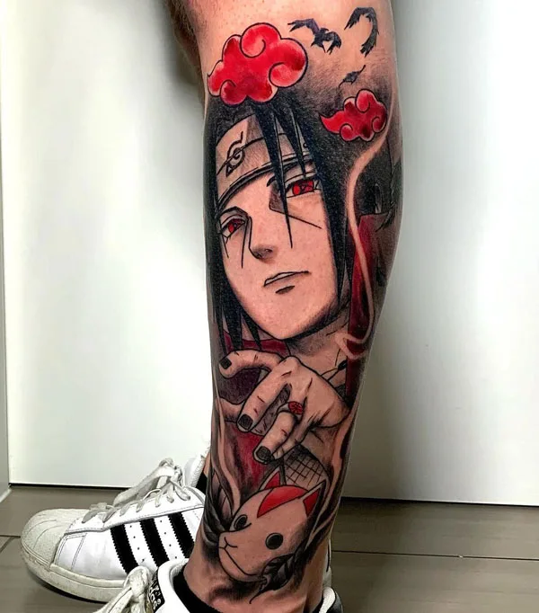 Itachi Uchiha tattoo 30