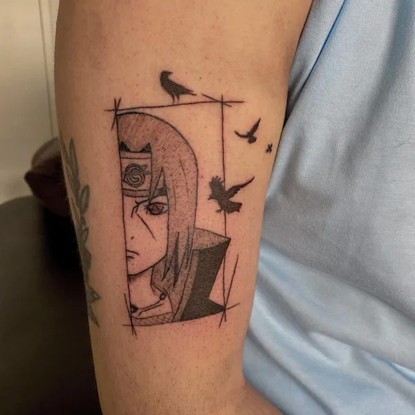 Itachi Uchiha tattoo 31