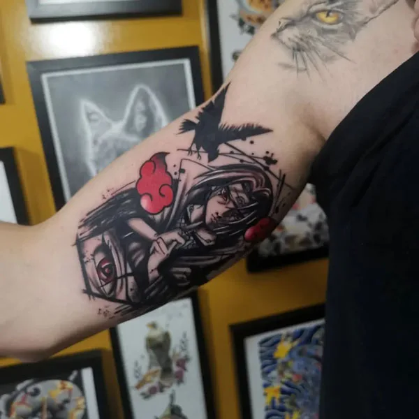 Itachi Uchiha tattoo 34