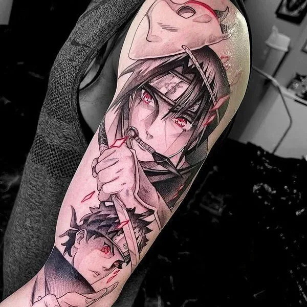 Itachi Uchiha tattoo 42