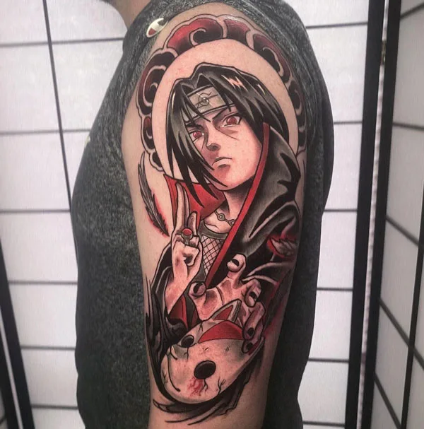 Itachi Uchiha tattoo 43