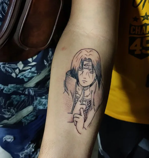 Itachi Uchiha tattoo 44