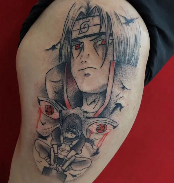 Itachi Uchiha tattoo 45