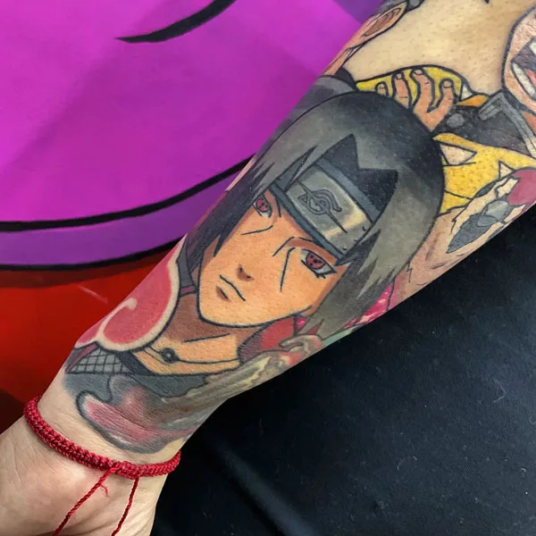 Itachi Uchiha tattoo 47