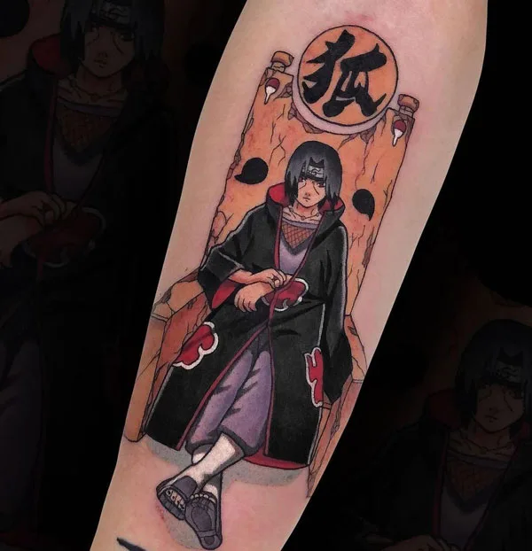 Itachi Uchiha tattoo 48