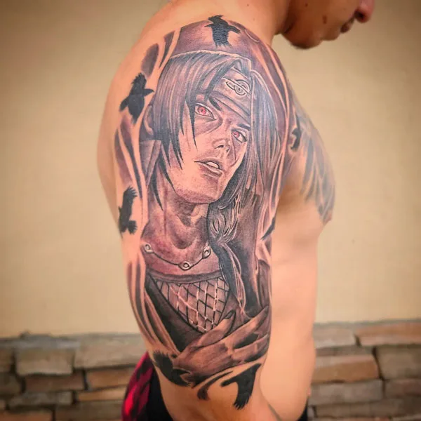 Itachi Uchiha tattoo 5