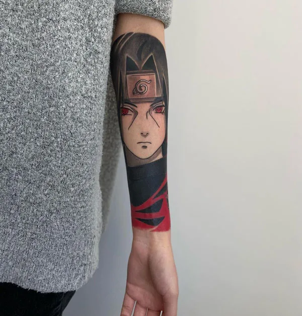 Itachi Uchiha tattoo 52