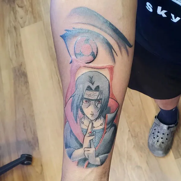 Itachi Uchiha tattoo 55