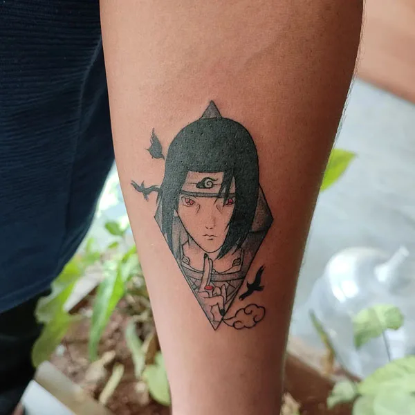 Itachi Uchiha tattoo 57