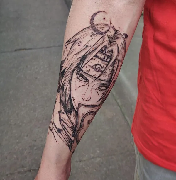 Itachi Uchiha tattoo 59
