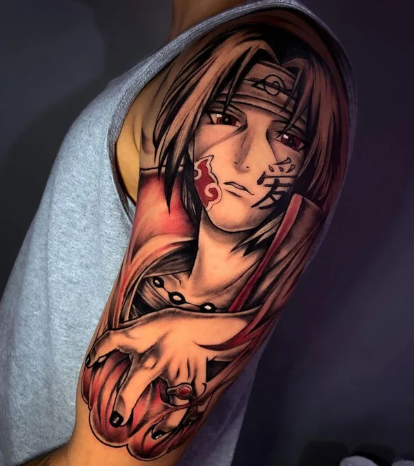Itachi Uchiha tattoo 6