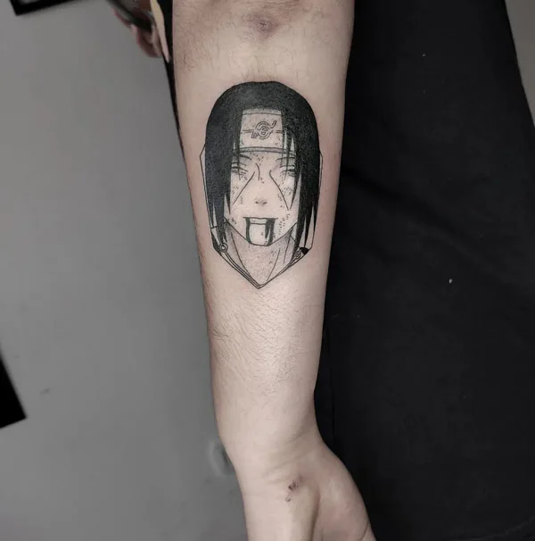 Itachi Uchiha tattoo 62