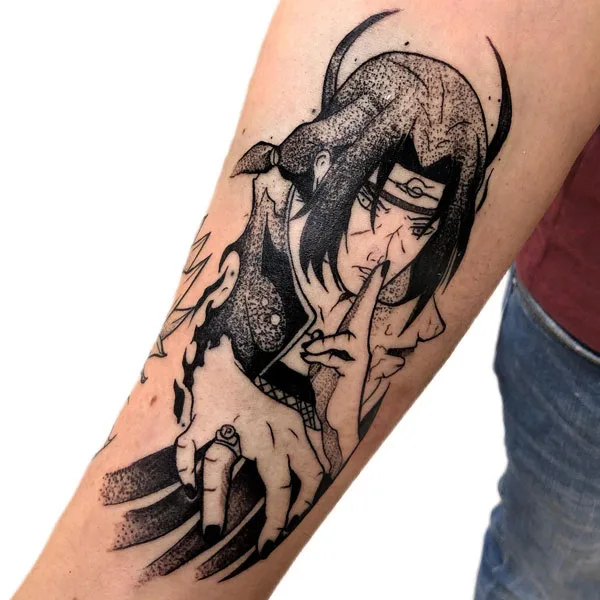 Itachi Uchiha tattoo 64
