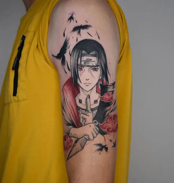 Itachi Uchiha tattoo 7