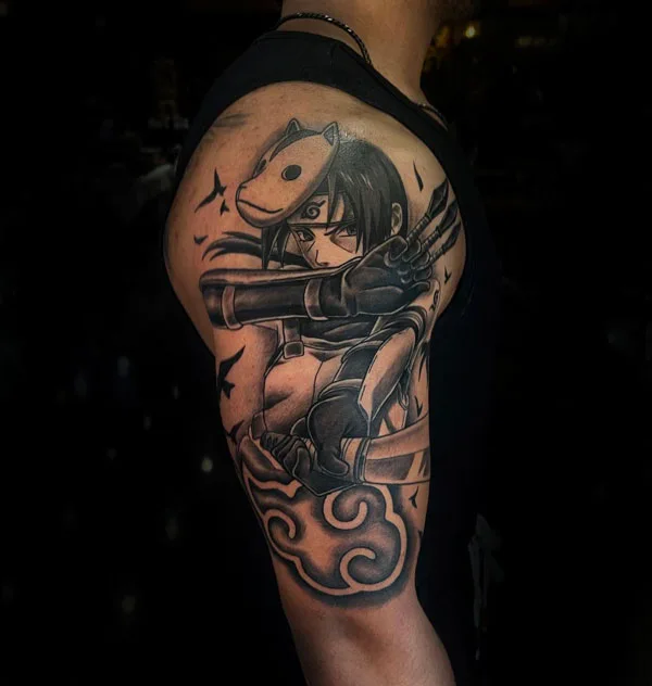 Itachi Uchiha tattoo 70