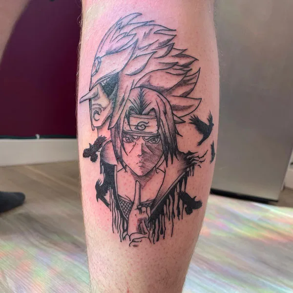 Itachi Uchiha tattoo 74