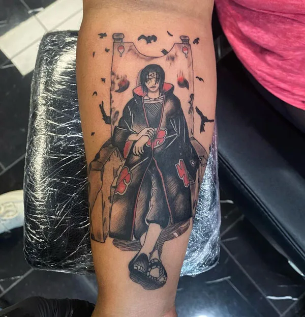 Itachi Uchiha tattoo 76