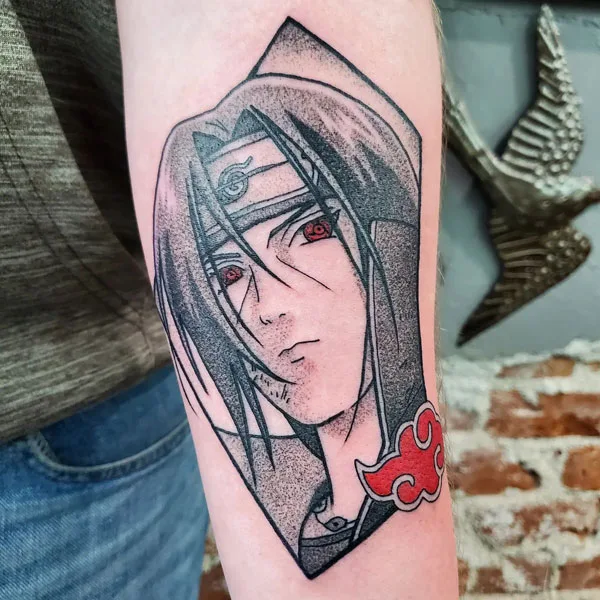 Itachi Uchiha tattoo 8