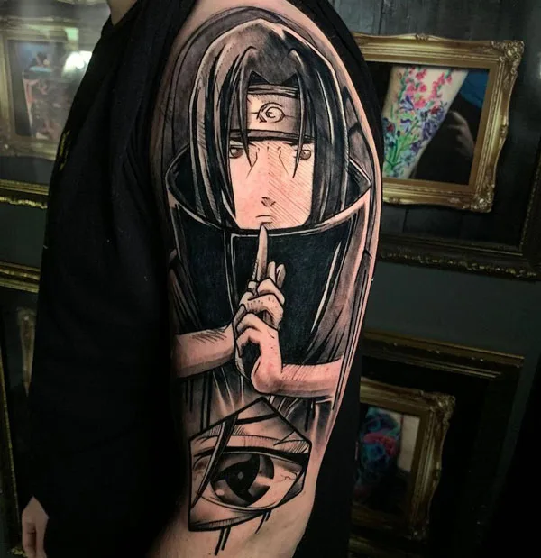 Itachi Uchiha tattoo 81