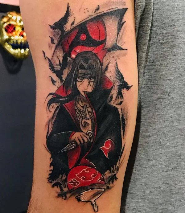 Itachi Uchiha tattoo 82
